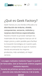 Mobile Screenshot of geekfactory.mx